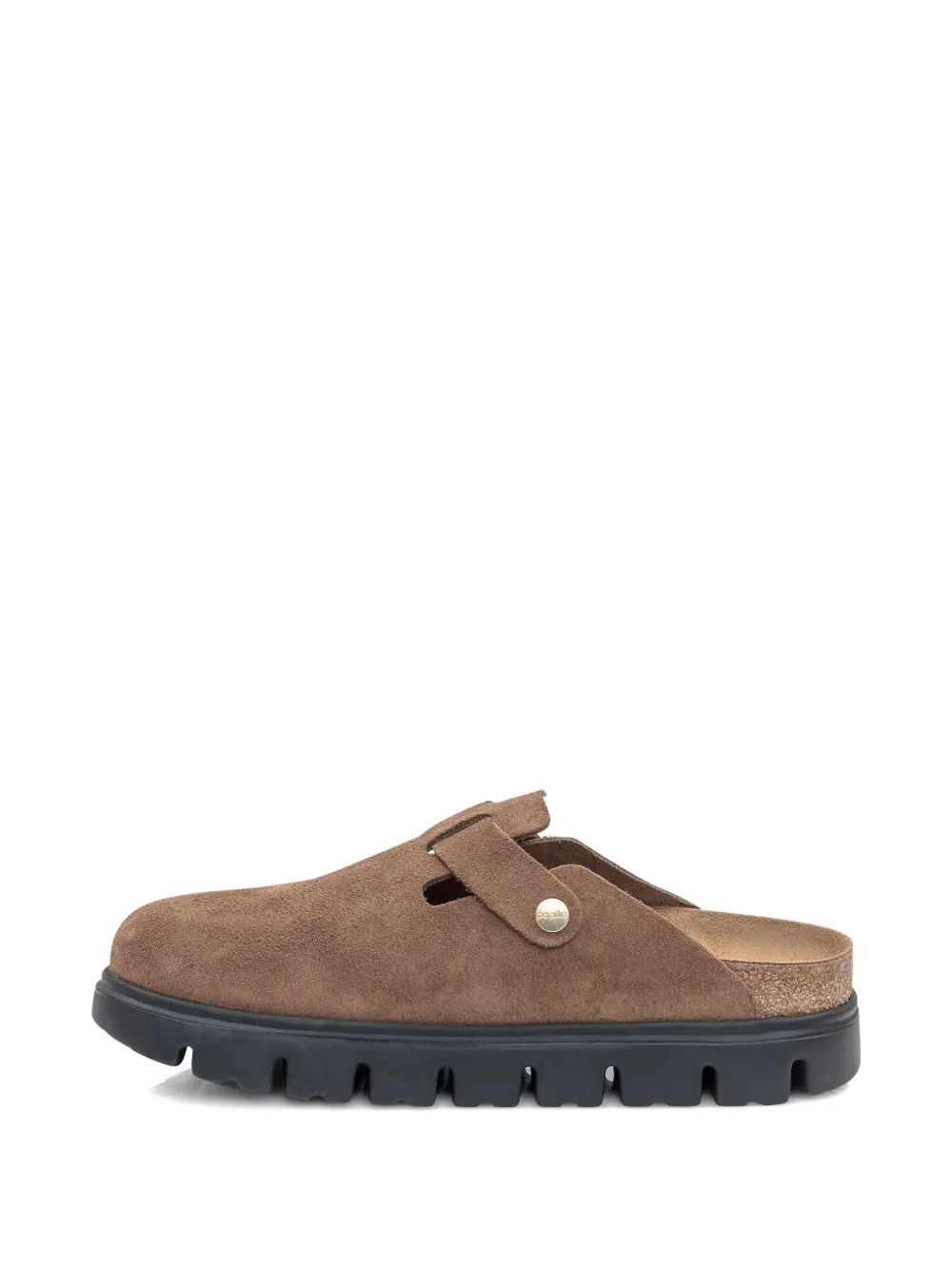 Birkenstock Boston suede mules - Bruin