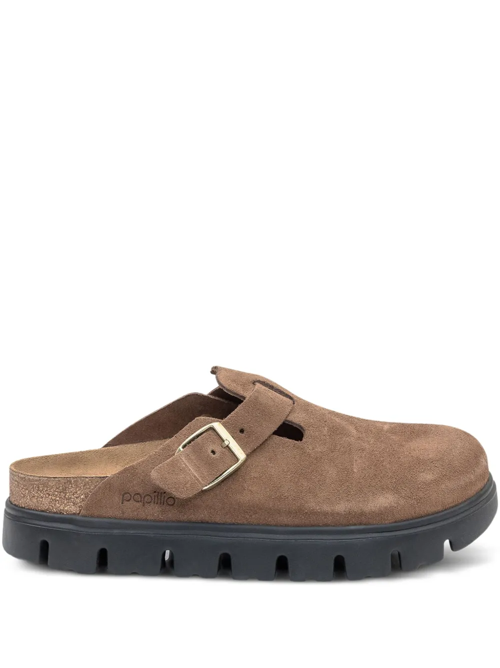 Birkenstock Boston suede mules | Brown | Image 1