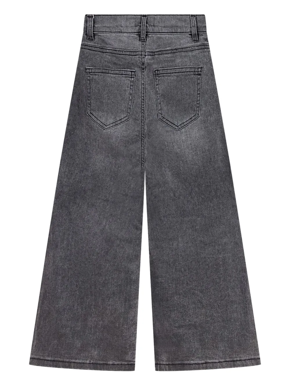  Twinset Kids Button Denim Jeans - Black 