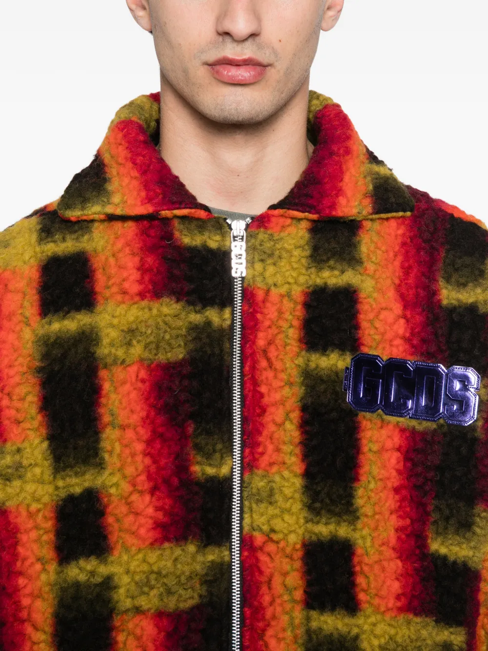 Textured Zip-Up Jacket