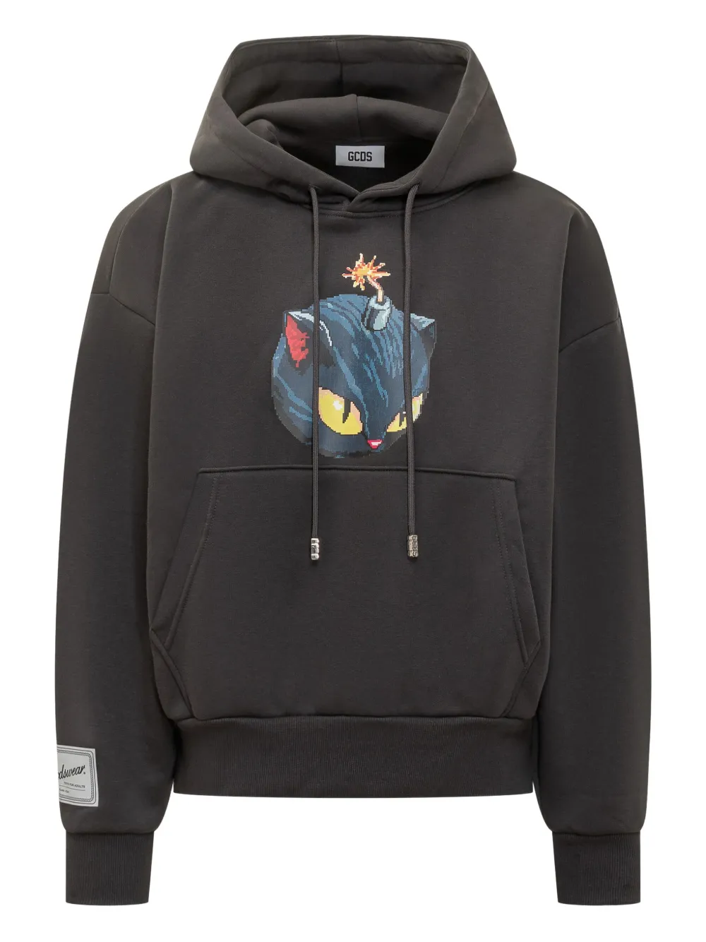 GCDS hoodie Kitho con estampado gráfico | negro | Image 1