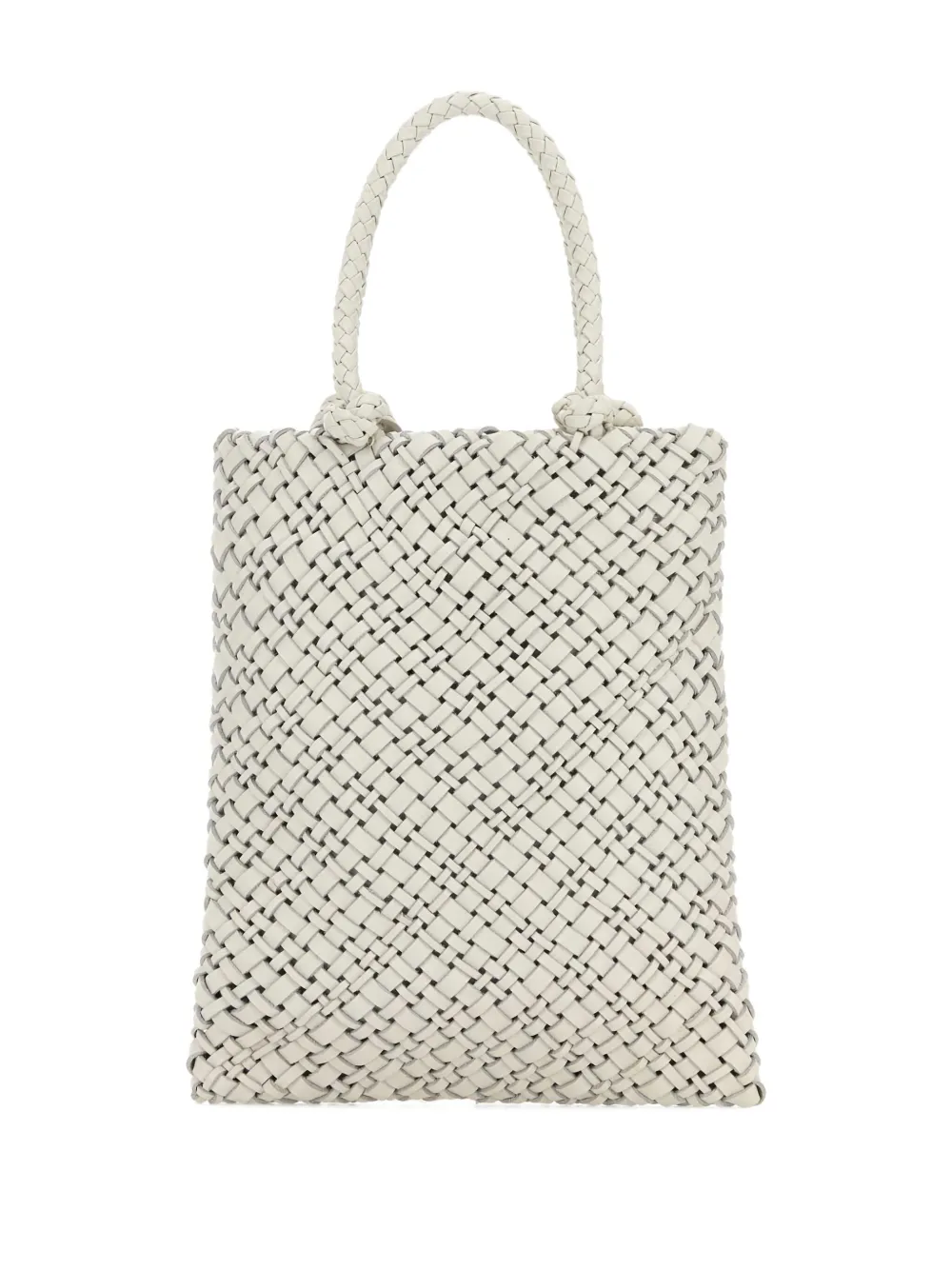 Prada triangle-logo tote bag - Wit