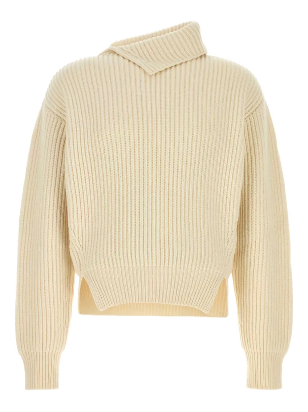 Jil Sander ribbed sweater - Beige