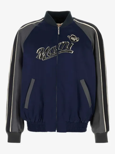 Marni satin bomber jacket