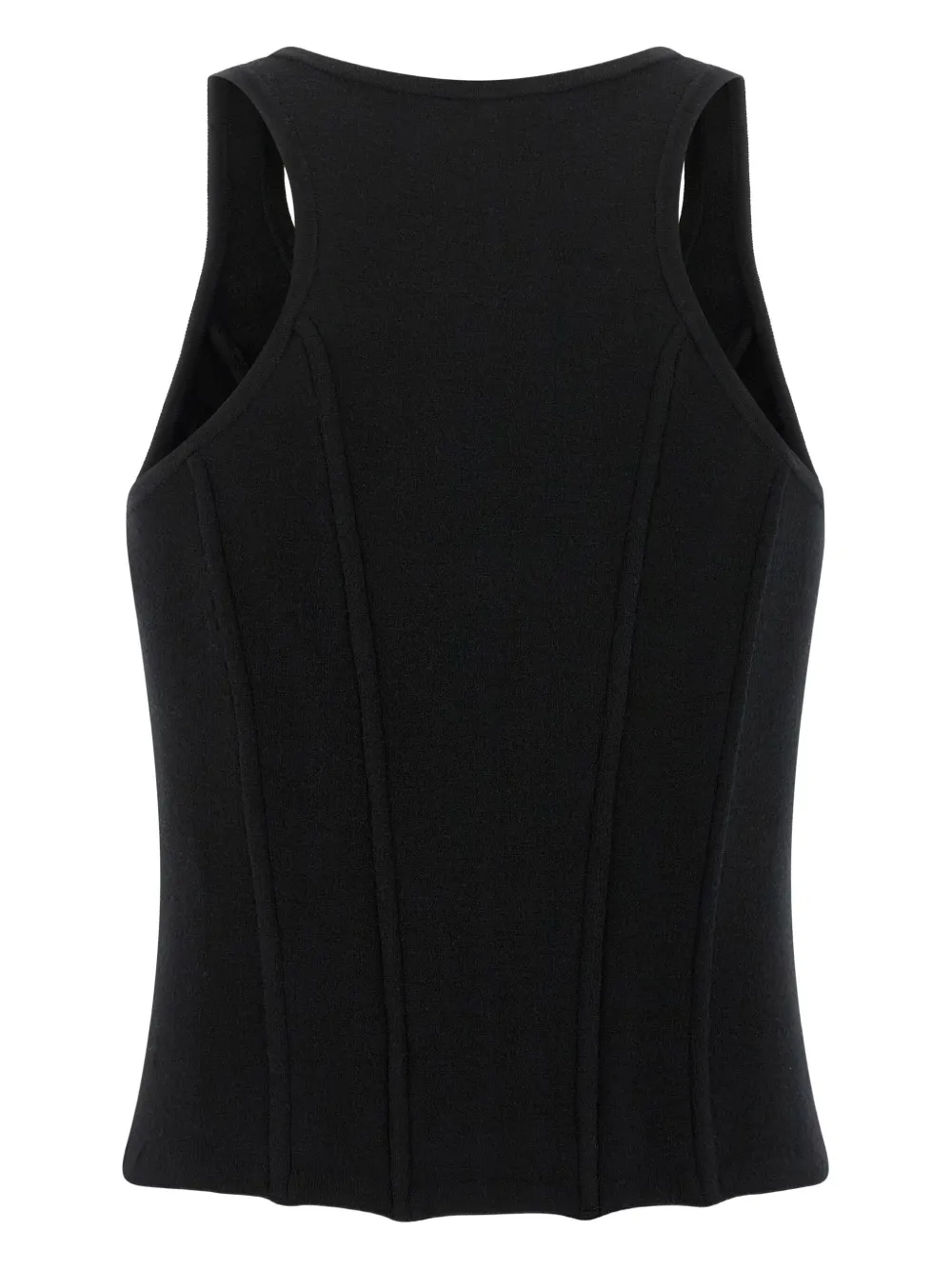 Elisabetta Franchi zip-front bustier top | Vests & Tank Tops | Image 2