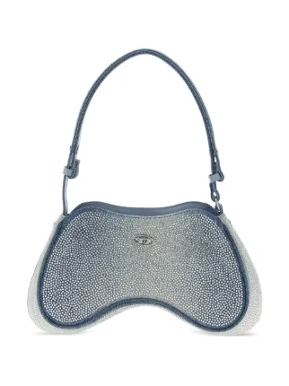 Diesel ラインストーン ショルダーバッグ | ブルー | FARFETCH JP