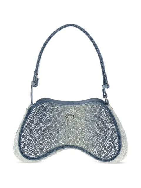 Diesel rhinestone-embellished shoulder bag