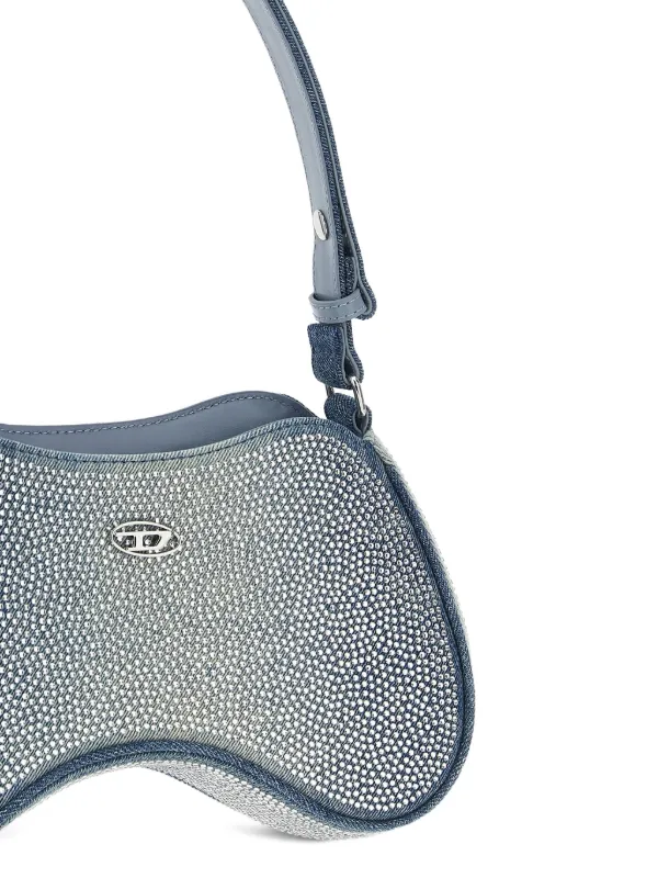 Diesel ラインストーン ショルダーバッグ | ブルー | FARFETCH JP