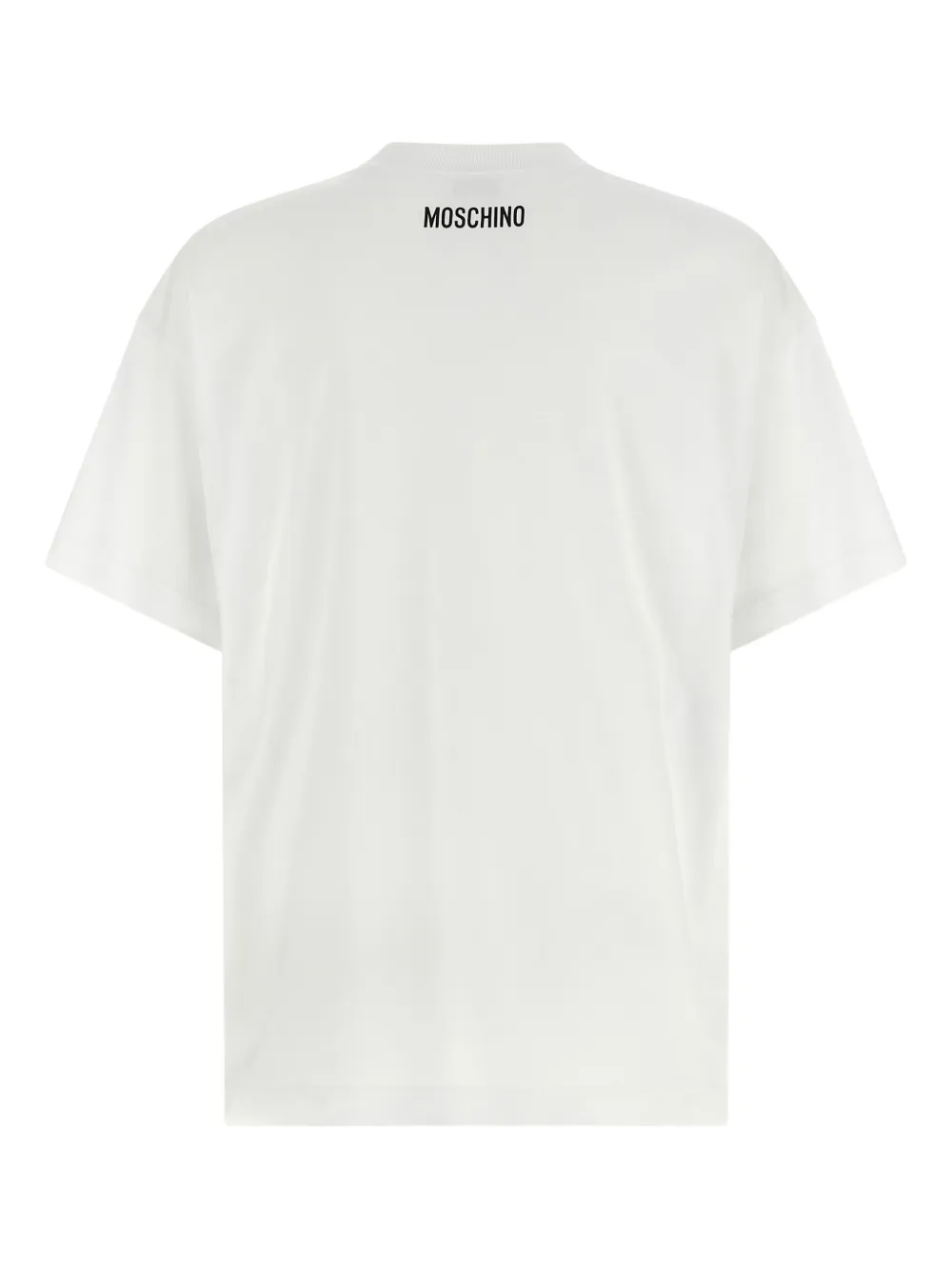 Moschino T-shirt met print Wit