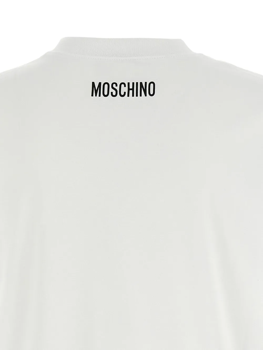 Moschino T-shirt met print Wit