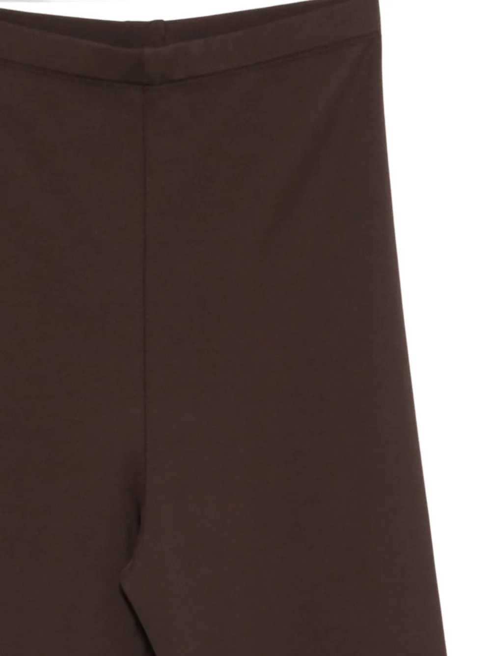 Rick Owens High-rise Flared Trousers In Brown