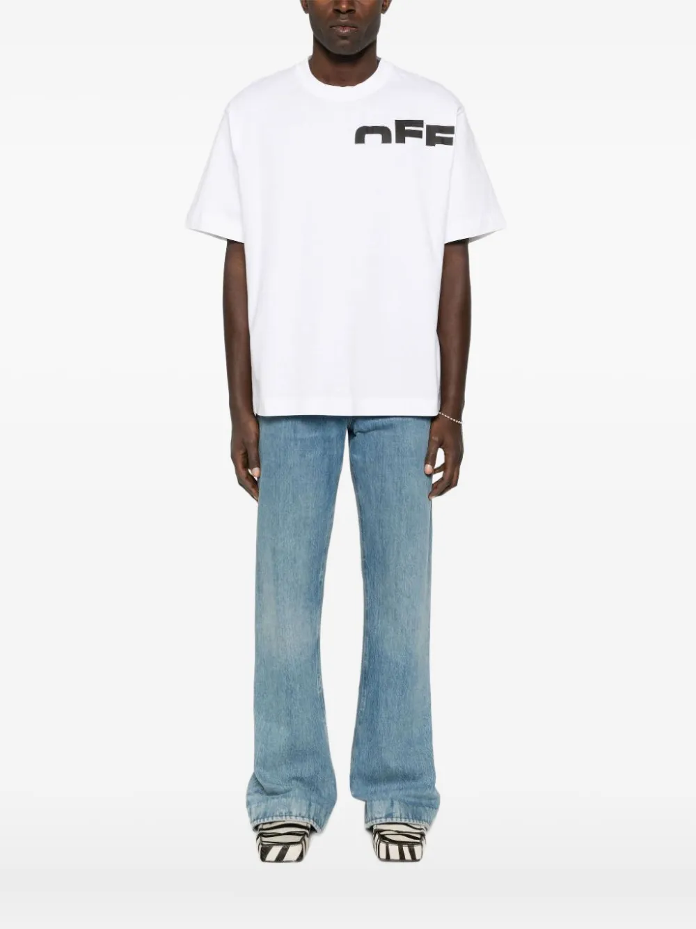 Off-White playera White Off Split | blanco | Image 1
