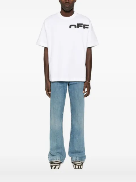 Off-White White Off Split T-Shirt