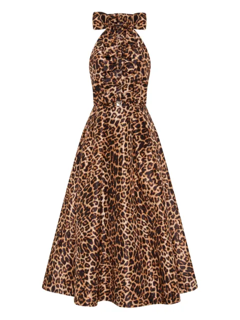 Rebecca Vallance vestido midi Clarice