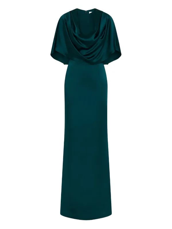 rebecca vallance green dress Erin Long Sleeve Mini Dress – Rebecca Vallance main image 1