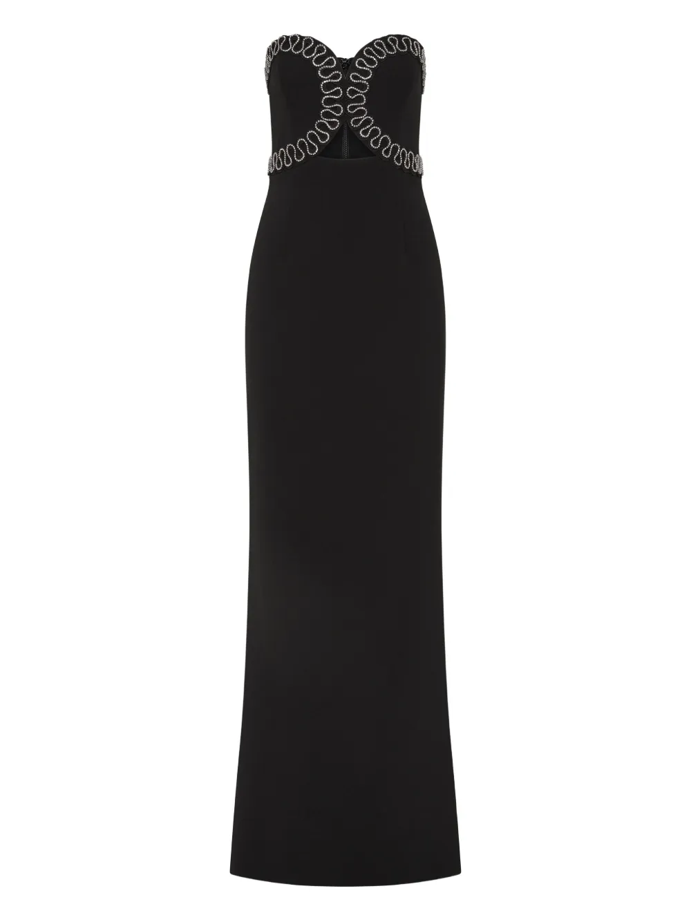 Rebecca Vallance Nyx strapless gown | Black | Image 1
