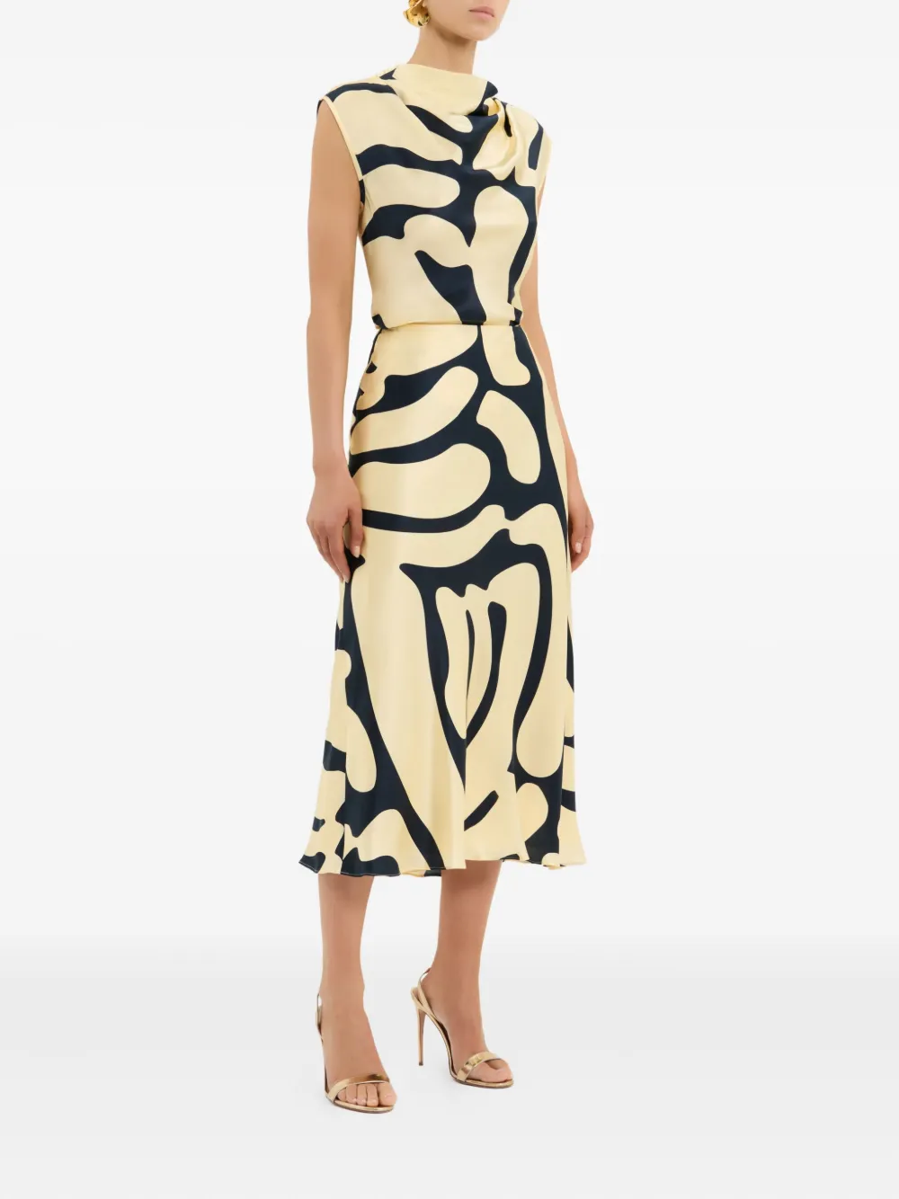 Rebecca Vallance Dune top met col Beige