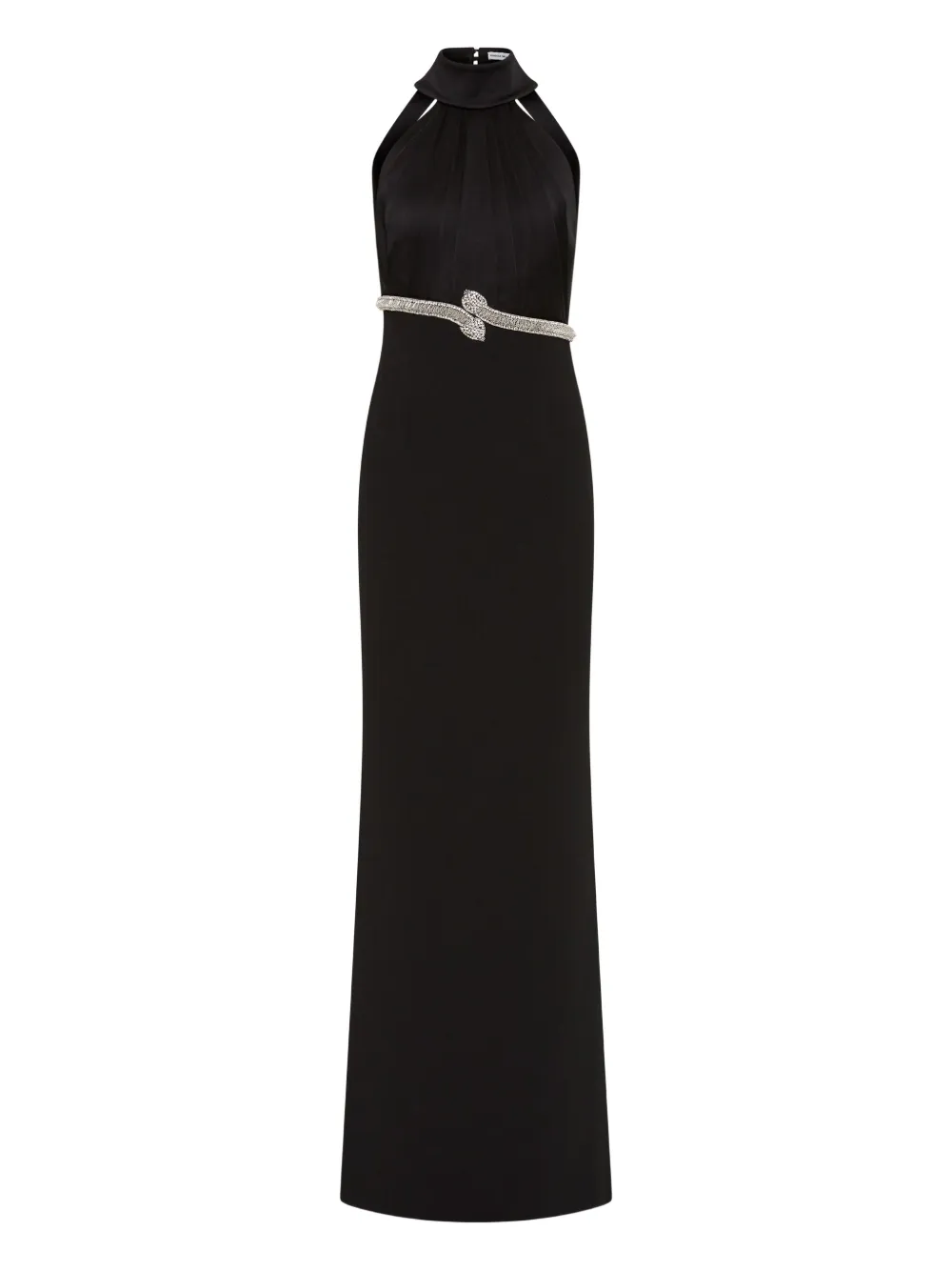 Rebecca+Vallance+robe+Lilith+à+dos+nu+-+Noir