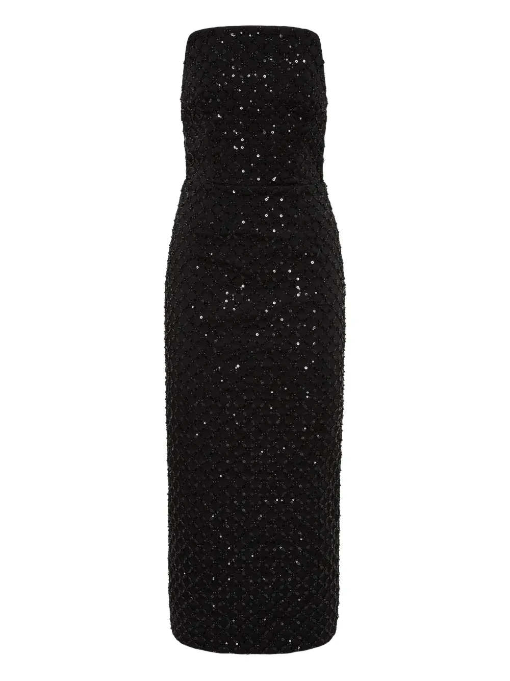Rebecca Vallance sequin neve midi dress | Black | Image 1