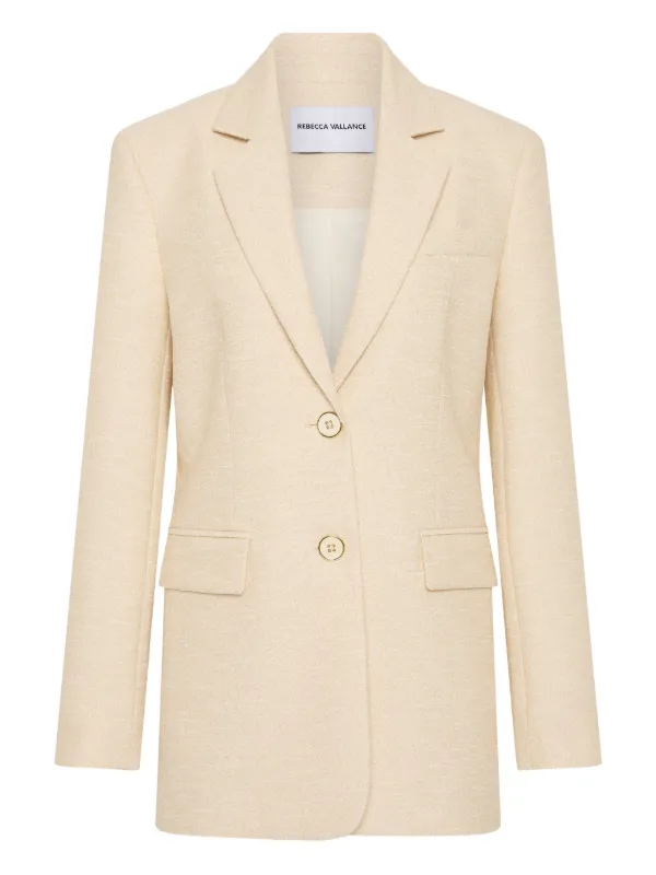 Rebecca Vallance Winnie Blazer in Neutrals