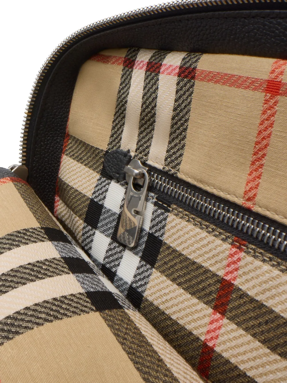Burberry Knight aktetas met stempel Blauw