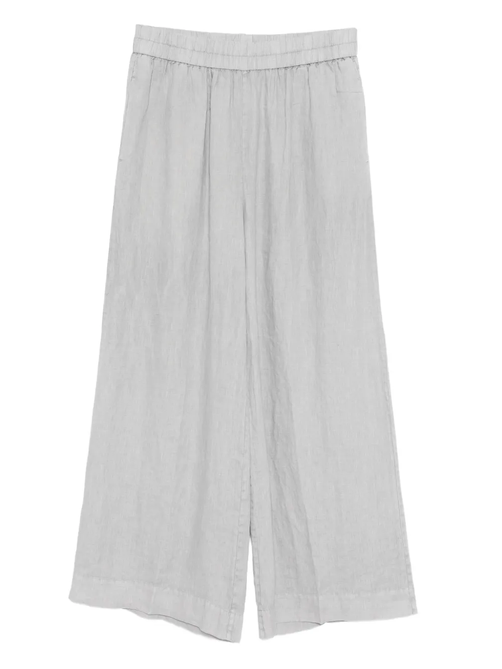 James Perse linen wide-leg trousers | Grey | Image 1