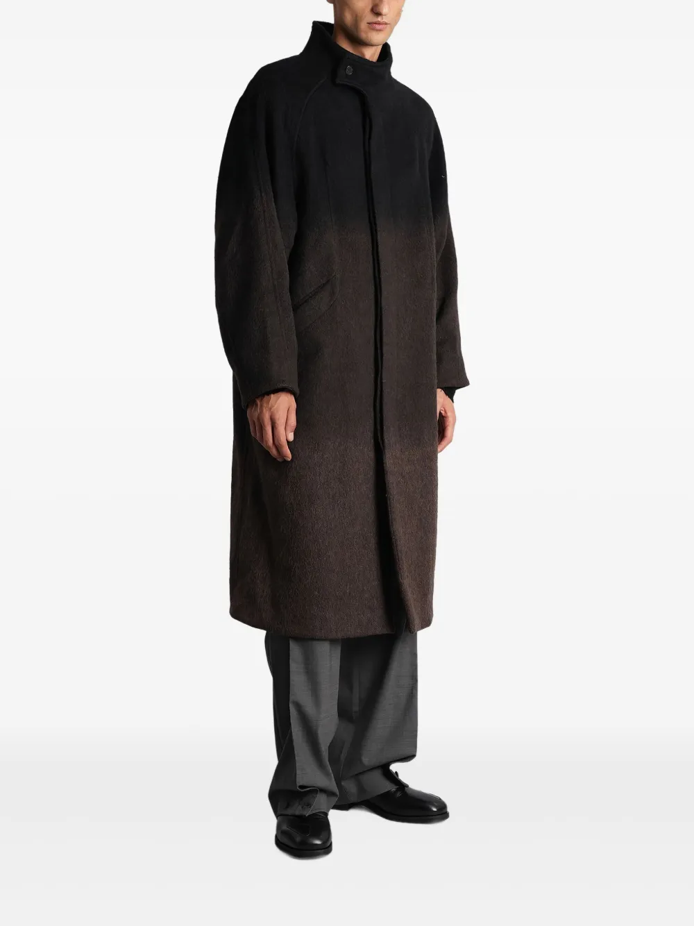 _j.l-a.l_ Buttoned Coat In Brown