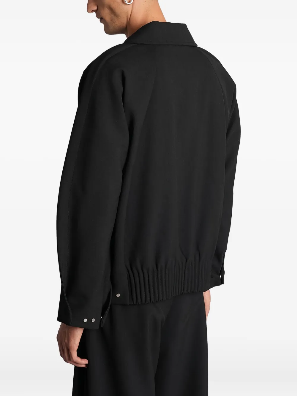 _j.l-a.l_ Uvas Zip-fastening Jacket In Black