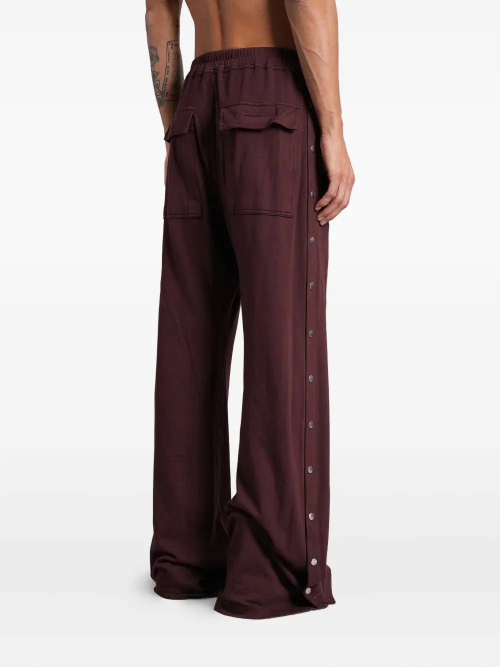 Rick Owens DRKSHDW Pusher broek Rood