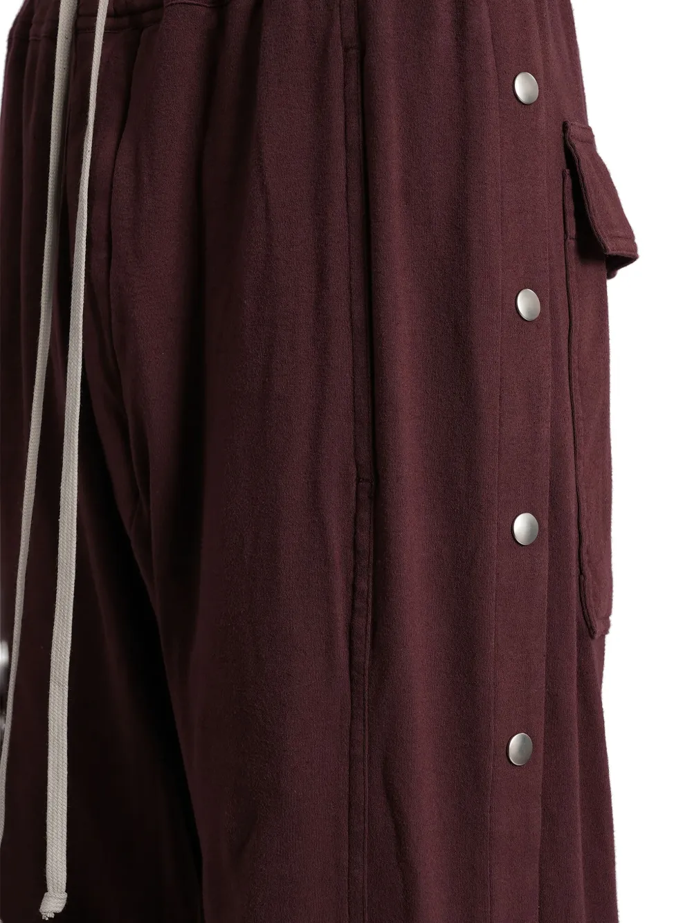 Rick Owens DRKSHDW Pusher broek Rood