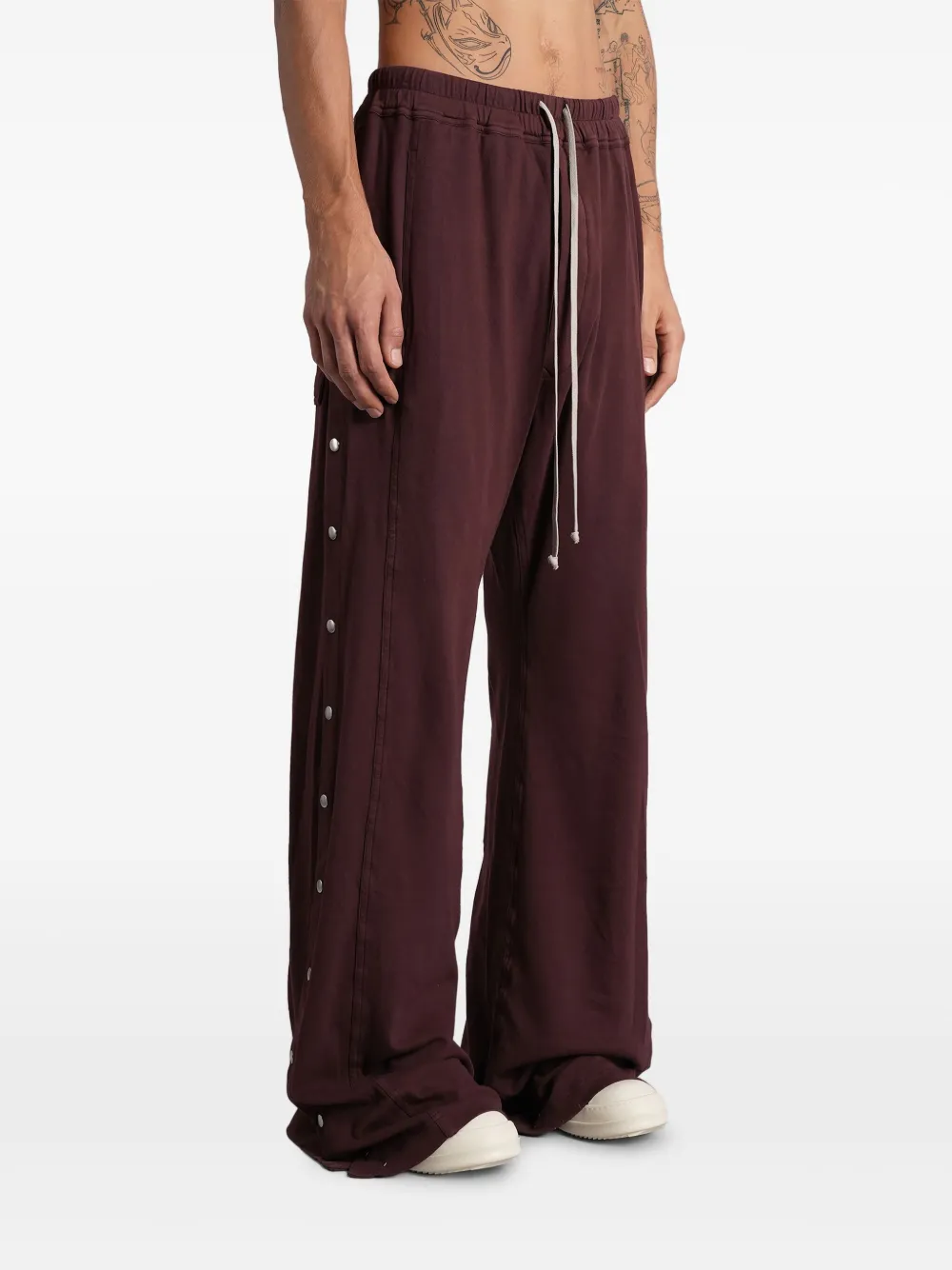 Rick Owens DRKSHDW Pusher broek Rood