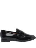 ANGEL ALARCON leather loafers - Black