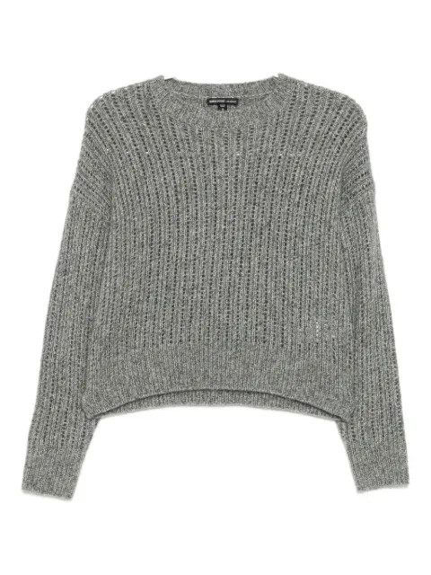 James Perse ladder-stitch jumper 