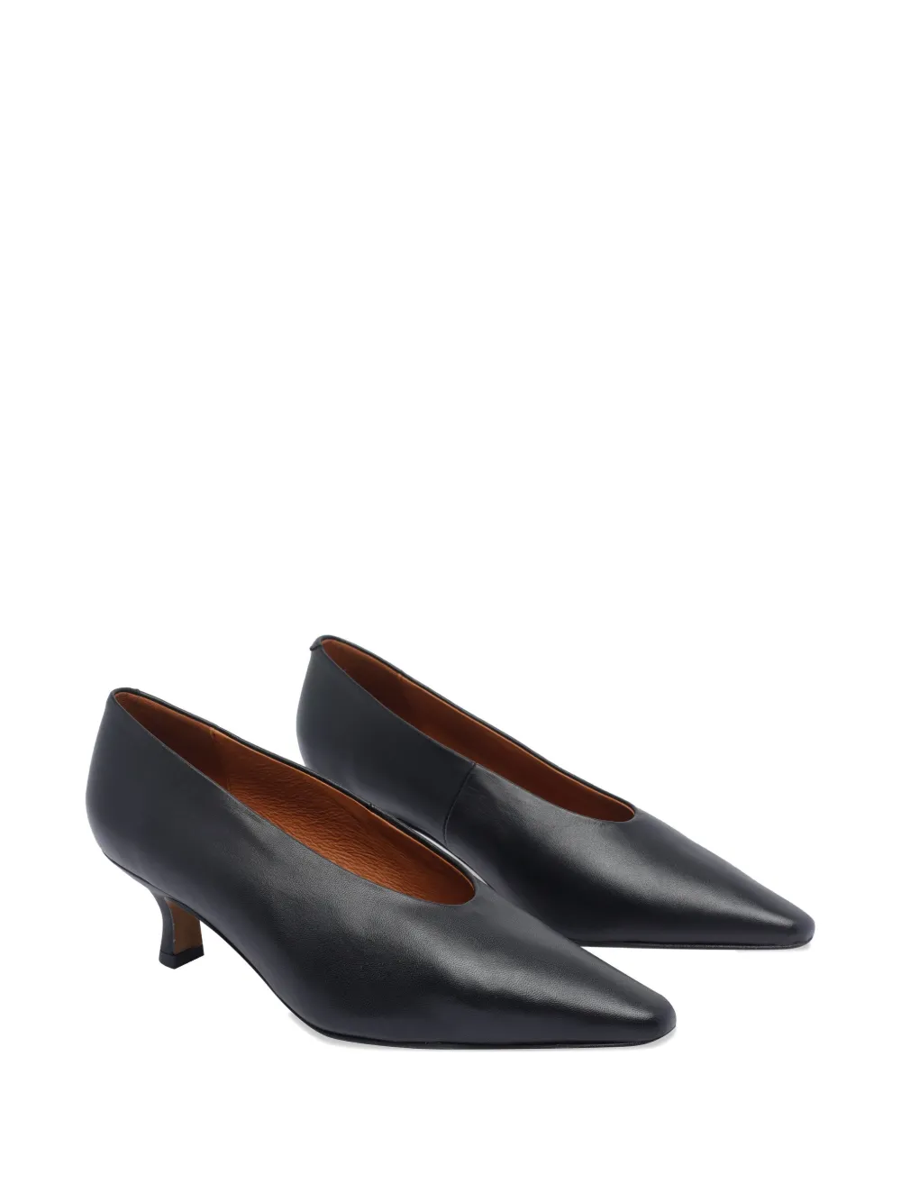 ANGEL ALARCON 55mm pointed-toe leather pumps | Heeled Pumps | Image 2