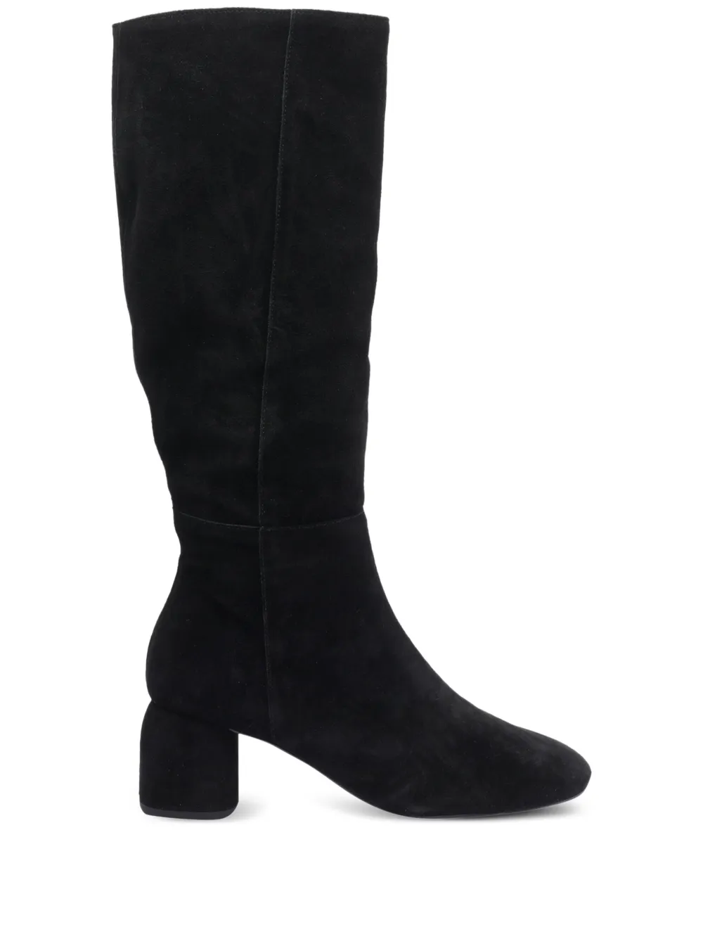 ANGEL ALARCON 65mm zip-detail block-heel boots | Black | Image 1