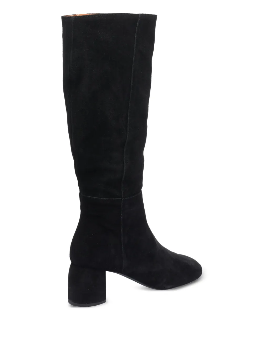 Angel Alarcon 65mm Zip-detail Block-heel Boots In Black