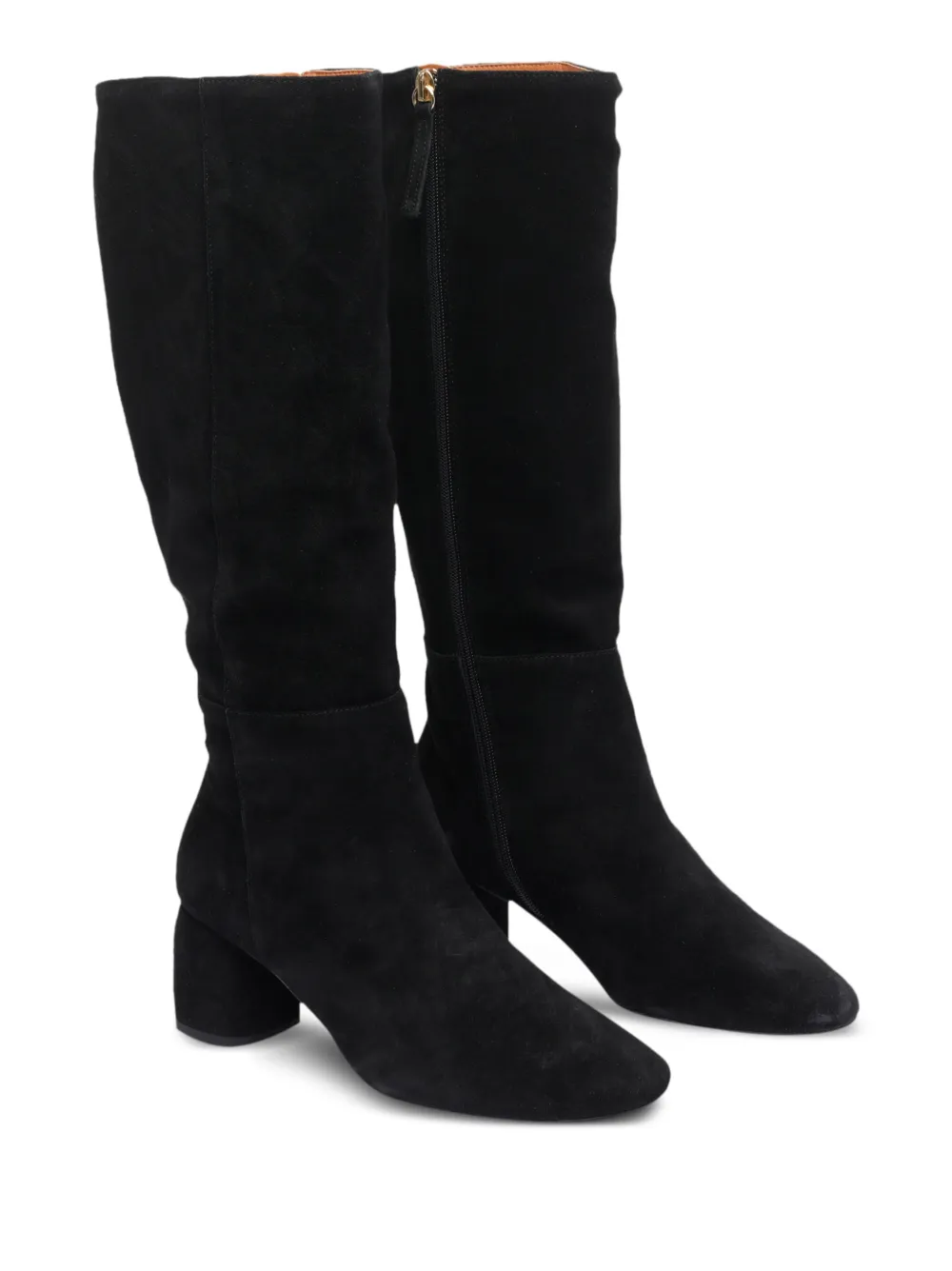 ANGEL ALARCON 65mm zip-detail block-heel boots | Knee-High Boots | Image 2
