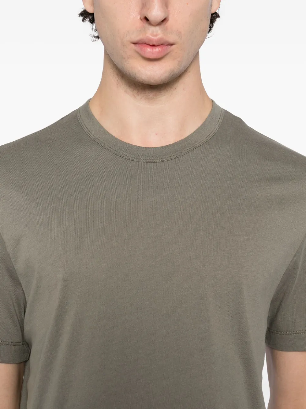 James Perse Brushed Lotus T-shirt In Gray