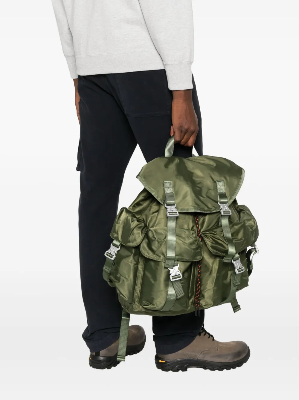 Alpha Industries Uv Field Backpack In Green