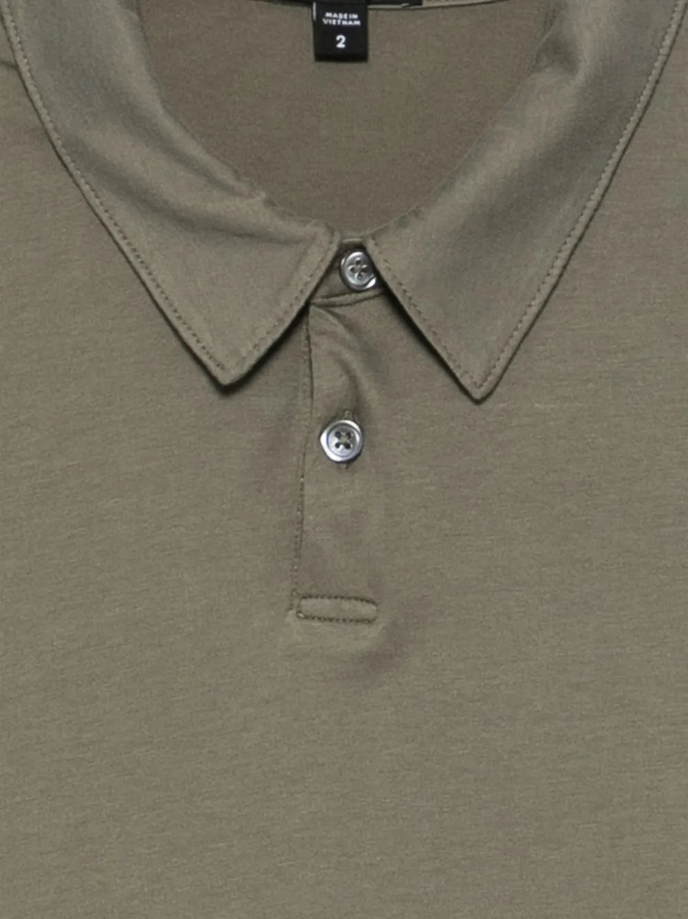 James Perse Plain Polo Shirt In Brown