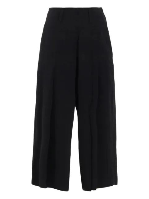 Y's wide-leg trousers