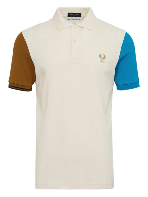 Comme Des Garçons Shirt playera tipo polo con logo bordado