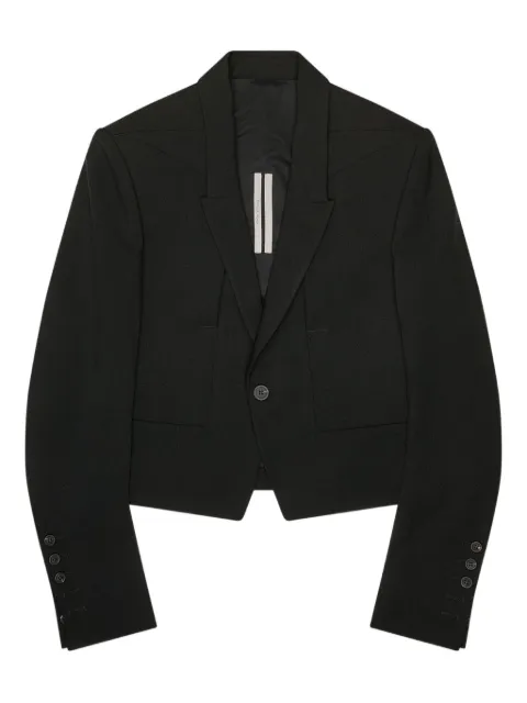 Rick Owens buttoned cotton jacket