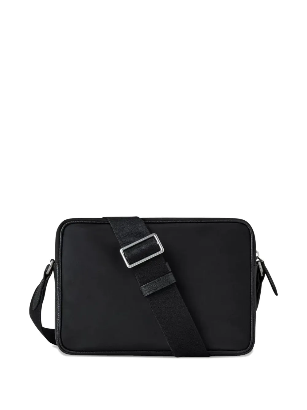 Mulberry Messengertas met leren afwerking - Zwart