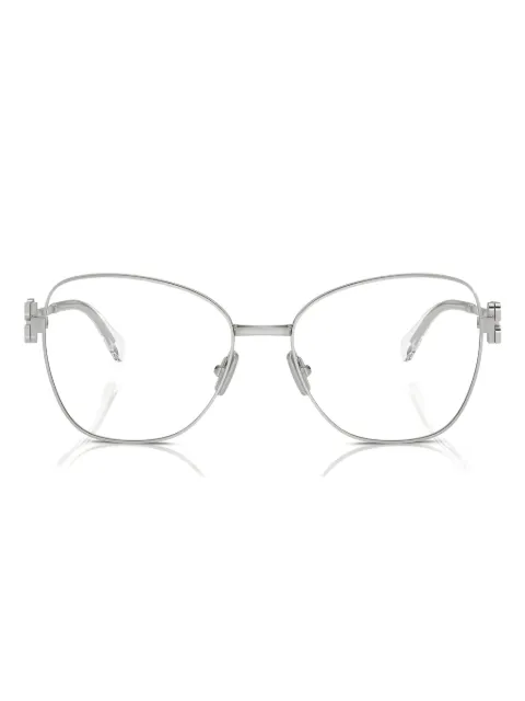 Miu Miu Eyewear cat-eye frame temple-detail glasses