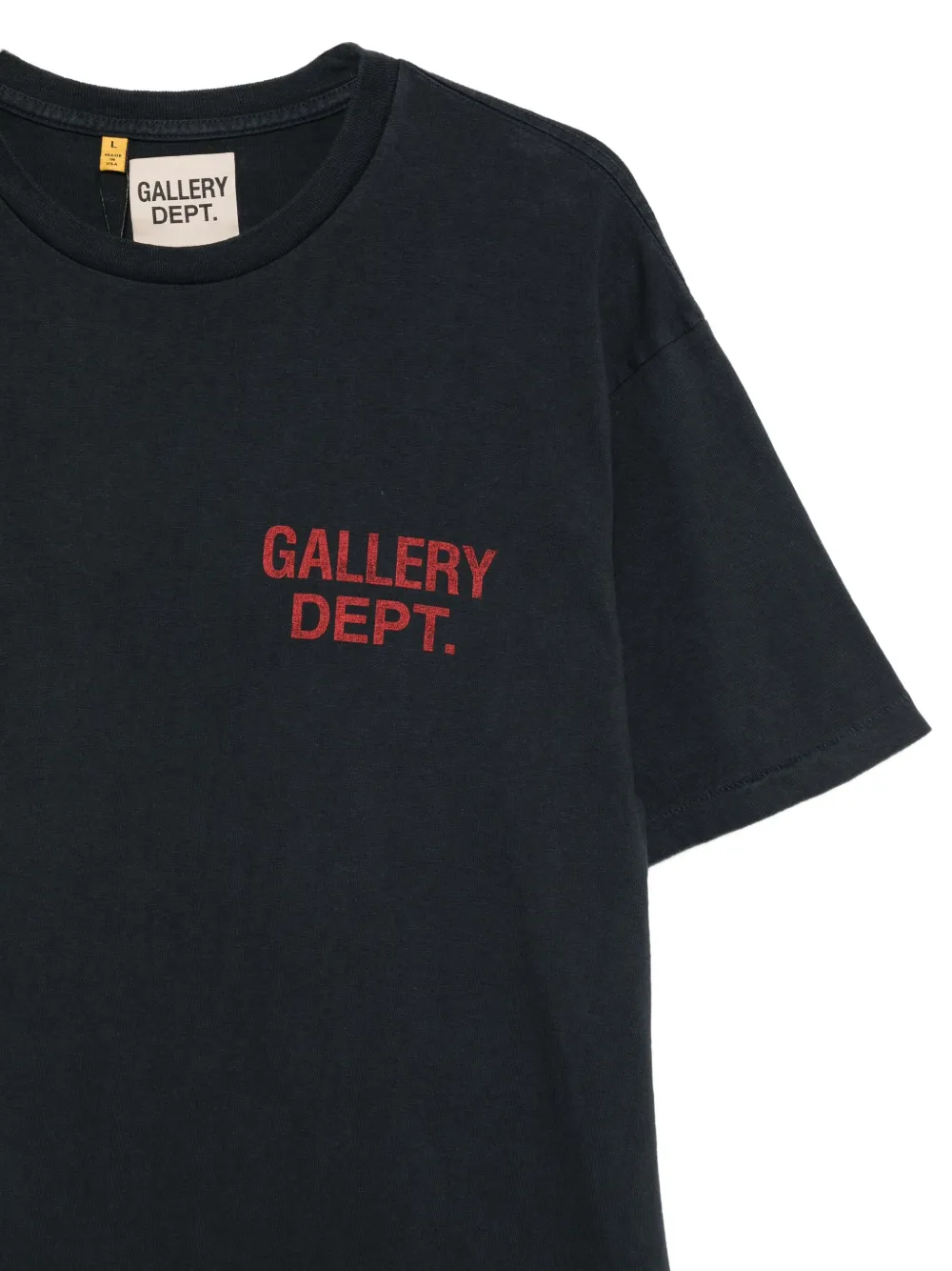 Gallery Dept. Logo-print T-shirt In Black