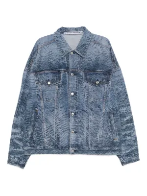 CamperLab プリント デニムジャケット | ブルー | FARFETCH JP