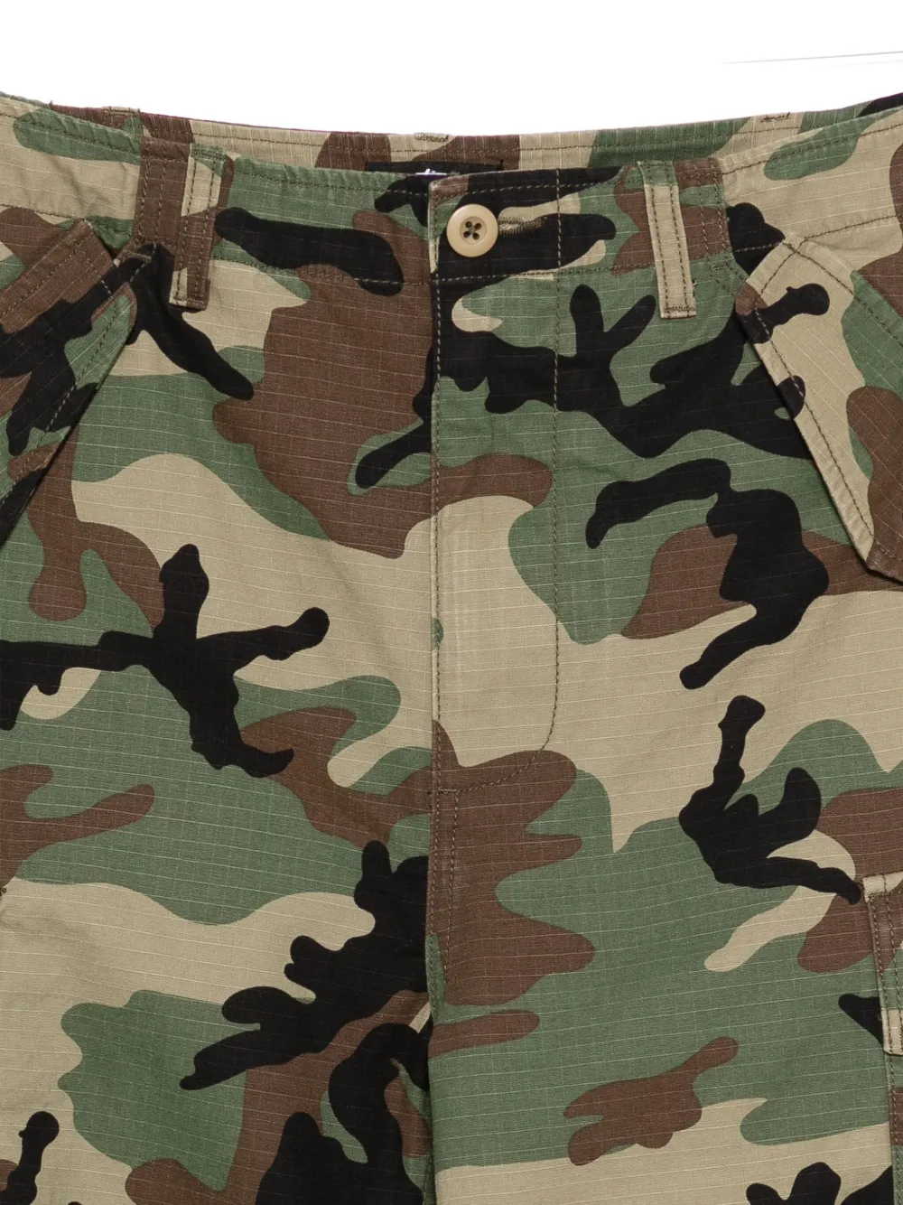  Stüssy Pantaloni Dritti Con Stampa Camouflage - Toni Neutri 
