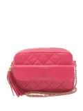 CHANEL Pre-Owned 2020 Small CC Quilted Lambskin Tassel Camera Bag crossbody bag - Pink