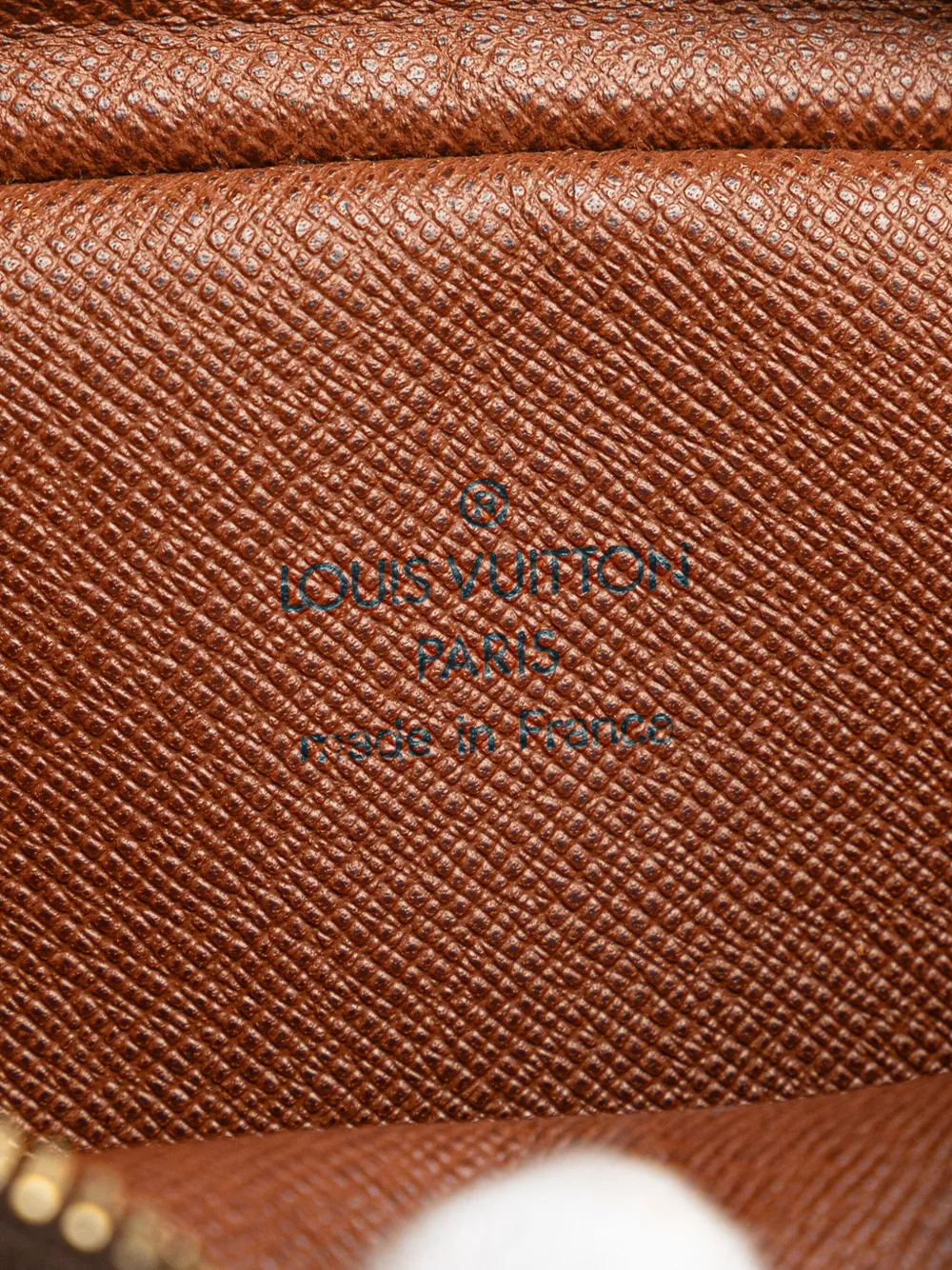 Pre-owned Louis Vuitton 2003 Monogram Amazone Crossbody Bag In Brown